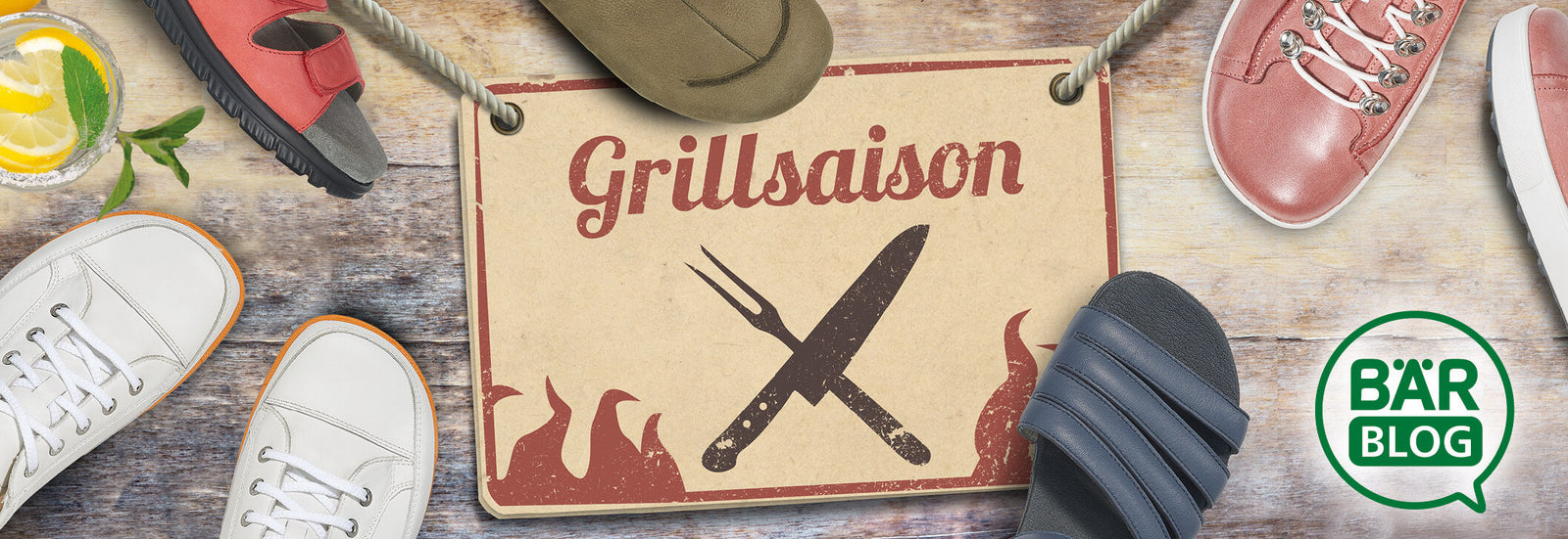 Yipieeh! Wir feiern die Grillsaison.