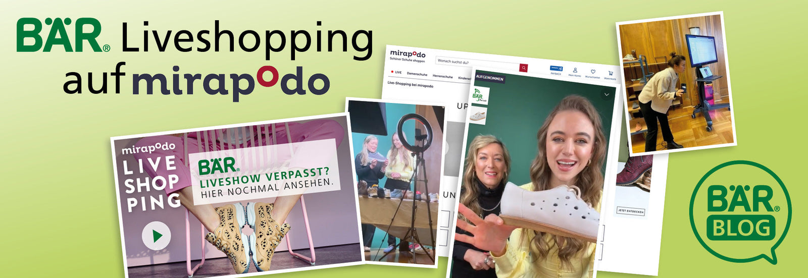 Making of : BÄR Liveshow auf mirapodo.de