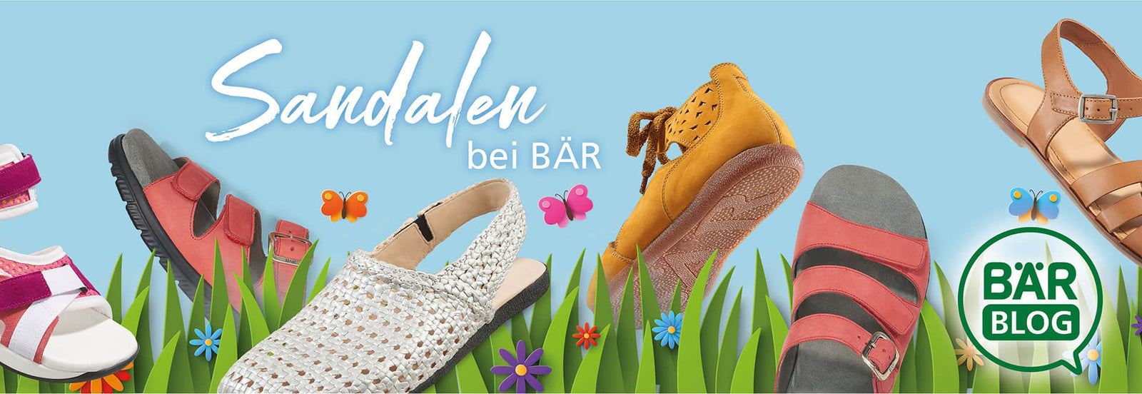 Sommer, Sonne, Sandalenzeit