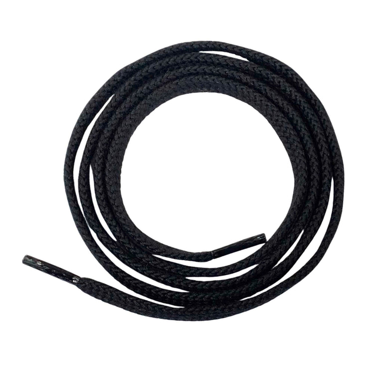 Flat cotton shoelaces