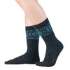 Snowflakes toe socks