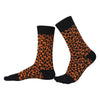 Leopard toe socks
