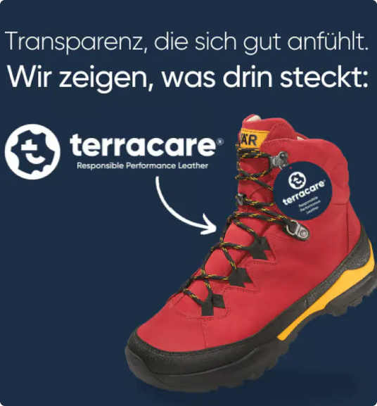 Terracare-Leder: Umweltschonend hergestellt