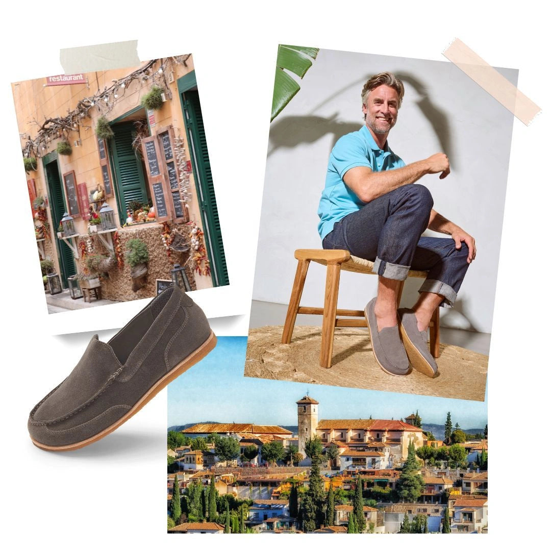 BÄR Herren Barfußschuhe für Frühling und Sommer – bequeme Barfußschuhe für Herren mit flexiblem Design, natürlicher Bewegungsfreiheit und sommerlichem Tragekomfort
